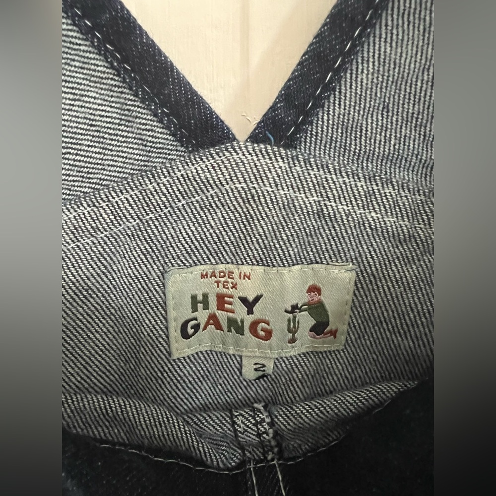 Hey Gang Patch Front Overalls - Picture 3 of 4